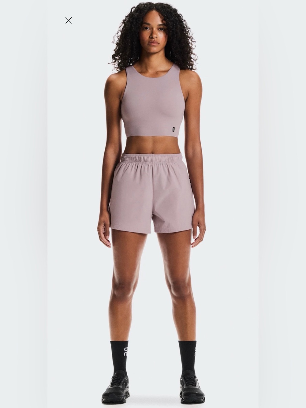 On Running 3" Core Shorts / Size Small / Color Heron or Mauve. New with Tags.